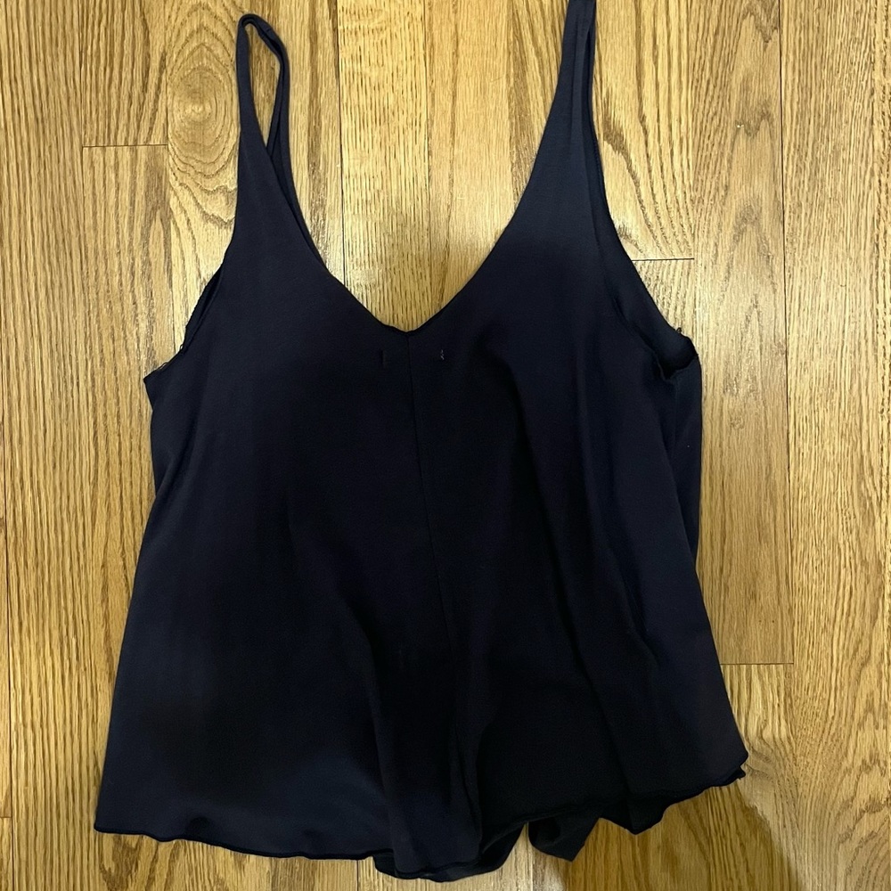 Urban outfitters navy v neck tank